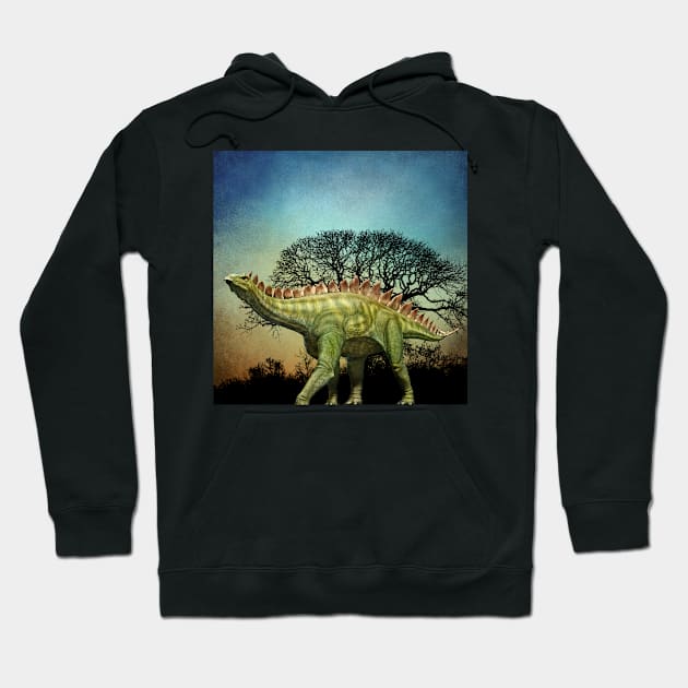 Dinosaur - Stegosaurus Hoodie by JimDeFazioPhotography